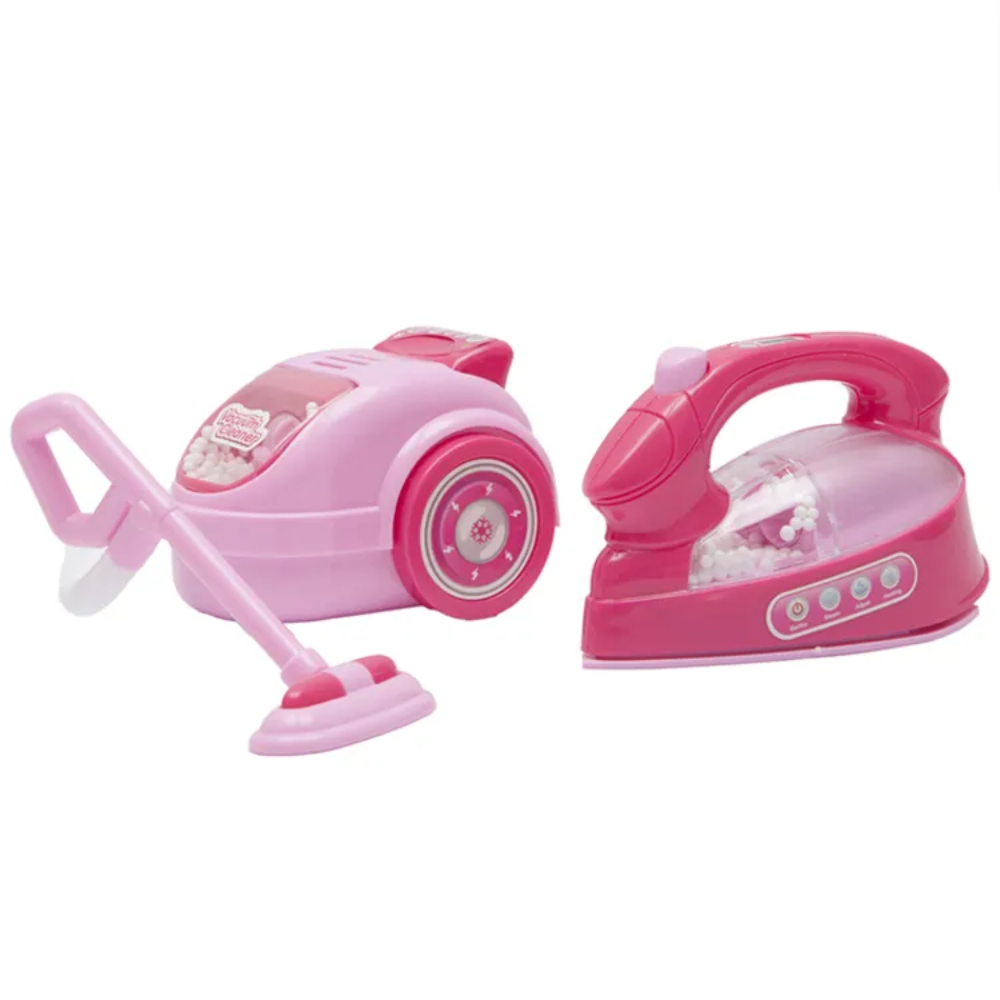 🌟 Set Mini Plancha y Aspiradora Electro: Diversión Educativa para Niños 2