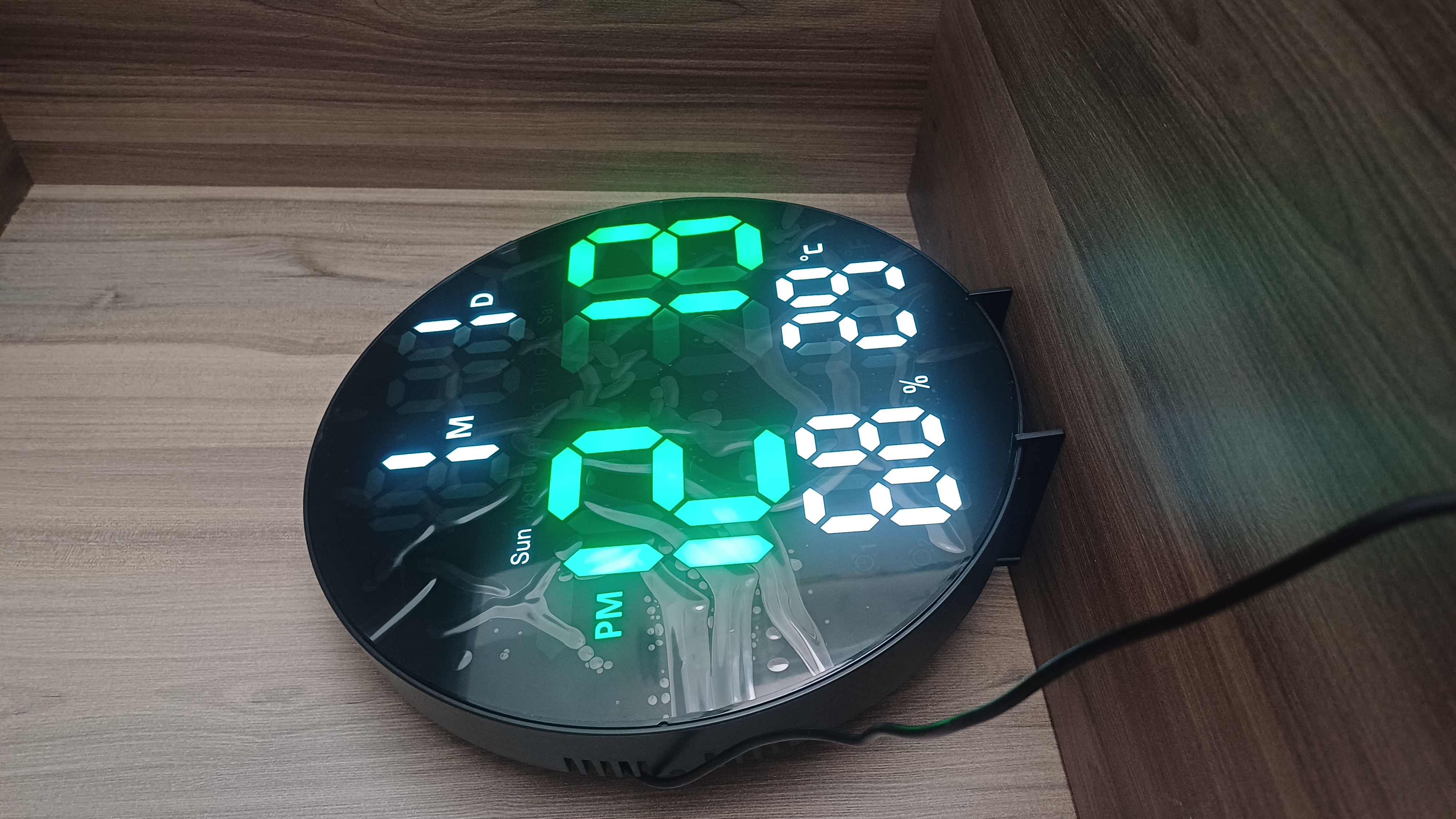 RELOJ DE PARED Y MESA DIGITAL REFDS-3813