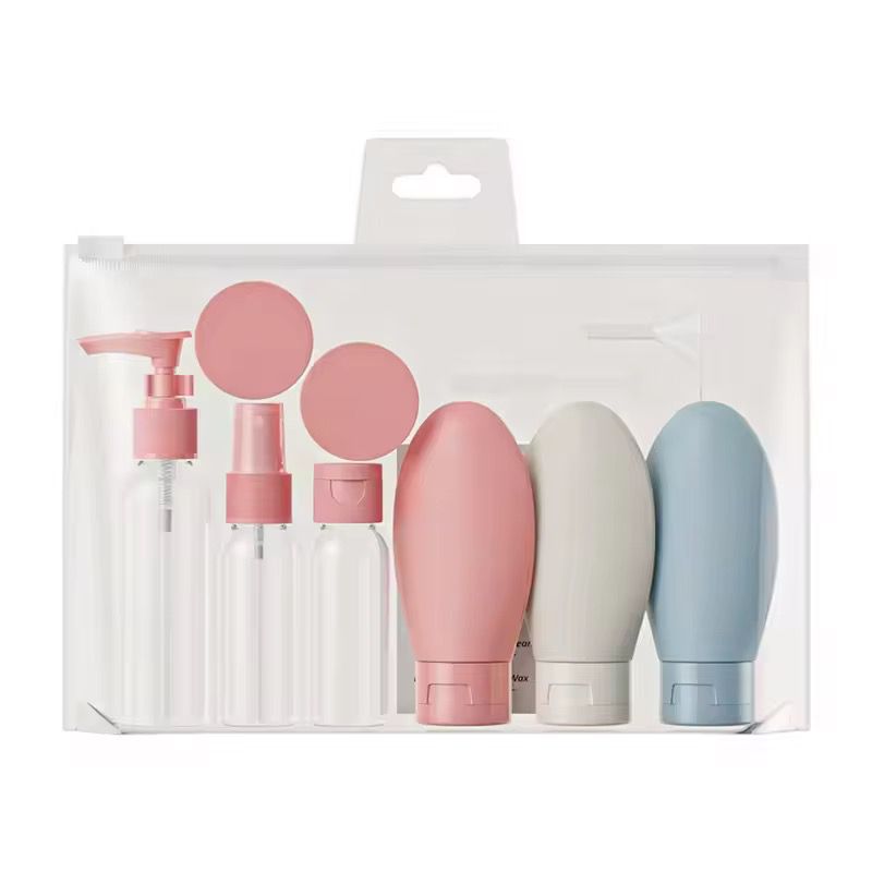 Juego de botellas de viaje recargables