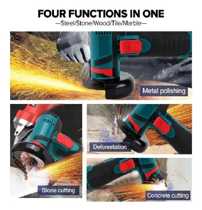 Mini Pulidora Angular Inalambrica