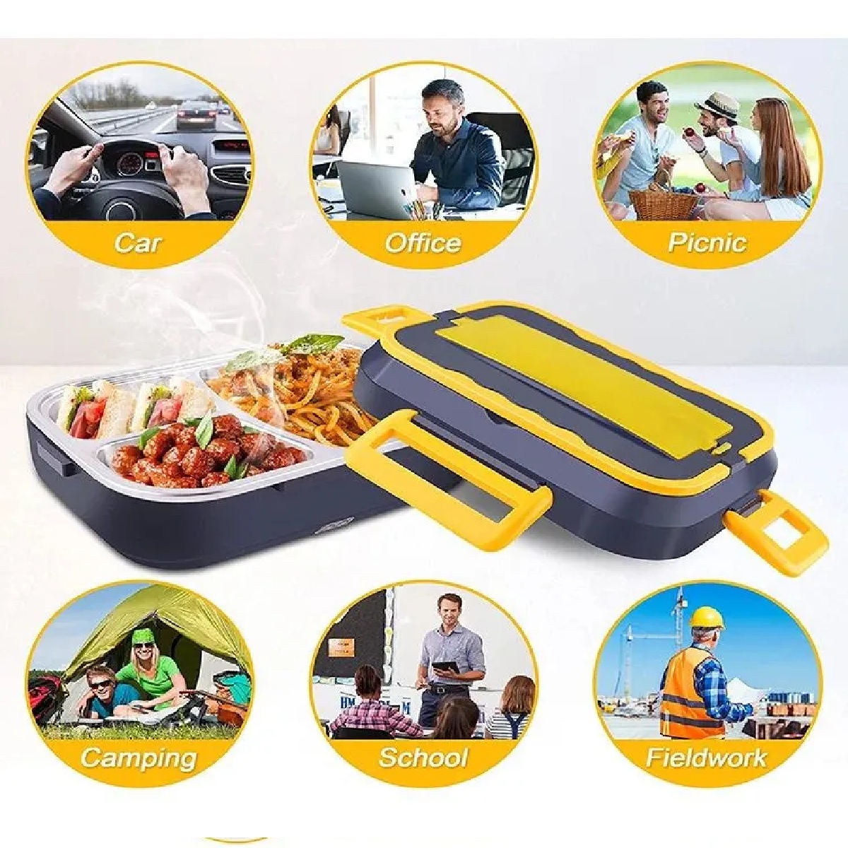 Lonchera Térmica Eléctrica Portátil