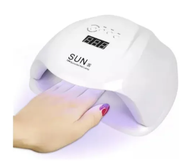 Lampara De Uñas Uv Led 72w