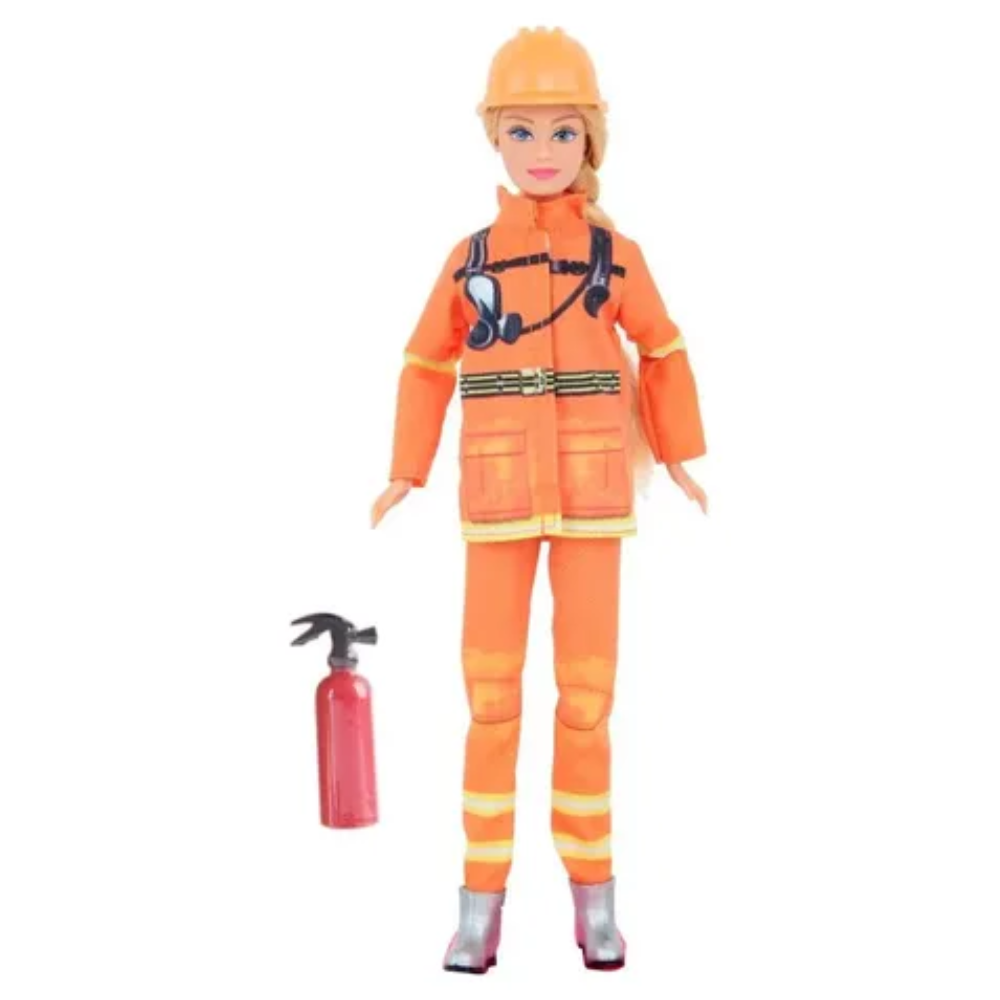 Muñeco Bombero Socorrista 🚒 - Diversión y Aprendizaje