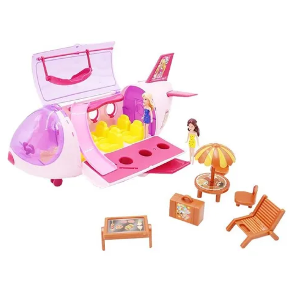✈️ Avión de Muñecas Fashion Jet Vac - ¡Vuela hacia la diversión!