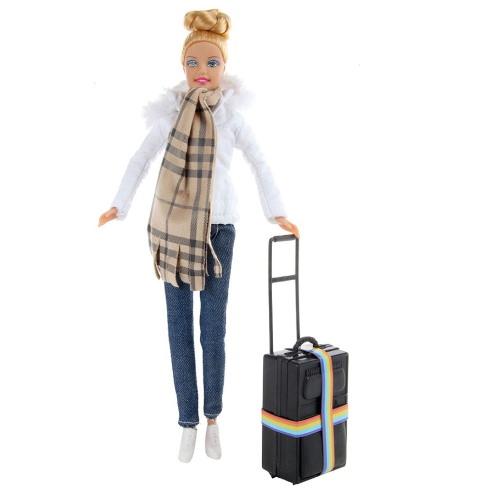 🌍 Muñeca Viajera: ¡Listas para la Aventura Invernal! ❄️