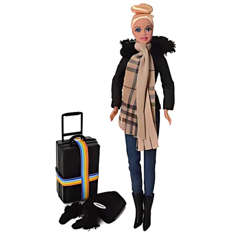 🌍 Muñeca Viajera: ¡Listas para la Aventura Invernal! ❄️ 4