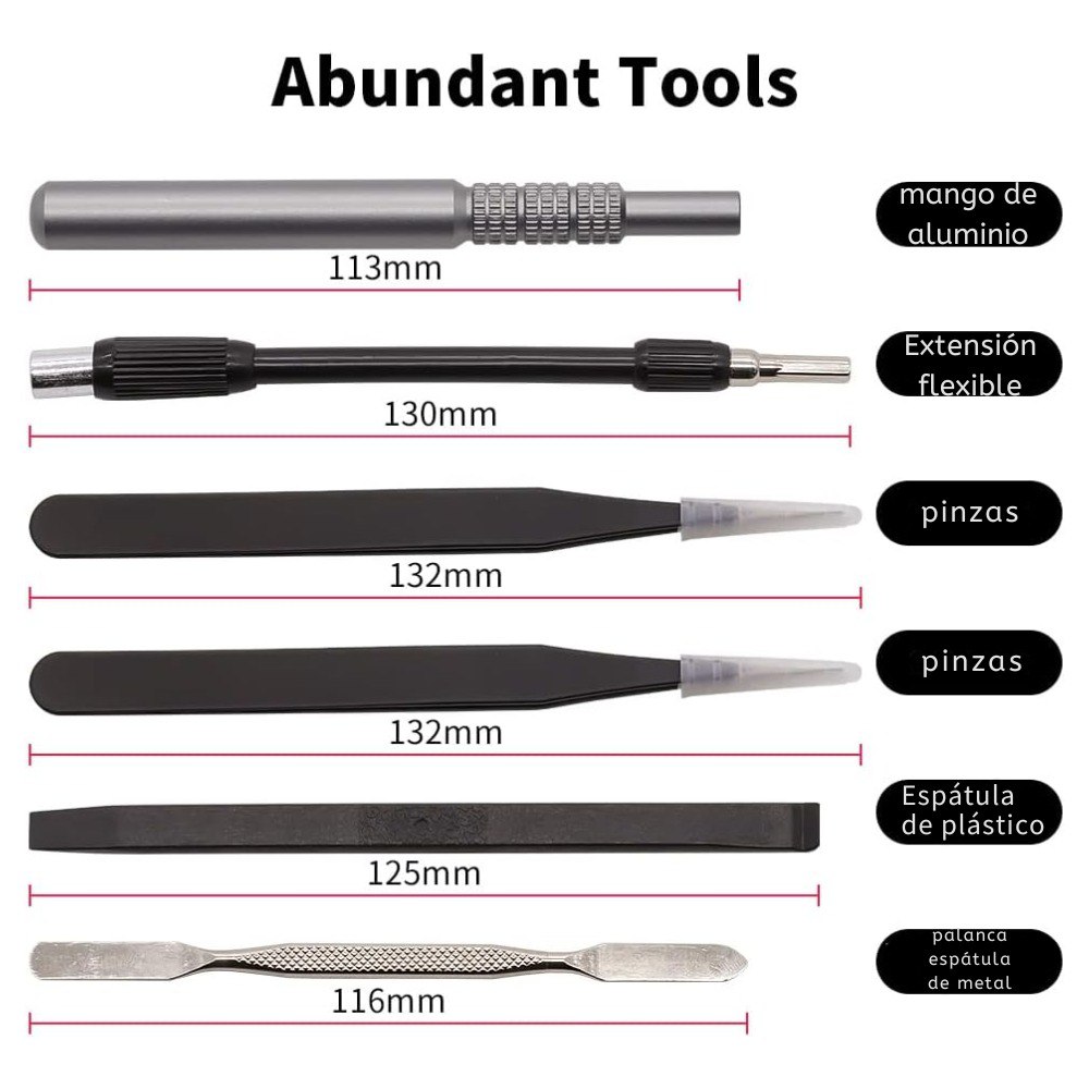 Kit De Destornillador De Precision Magne