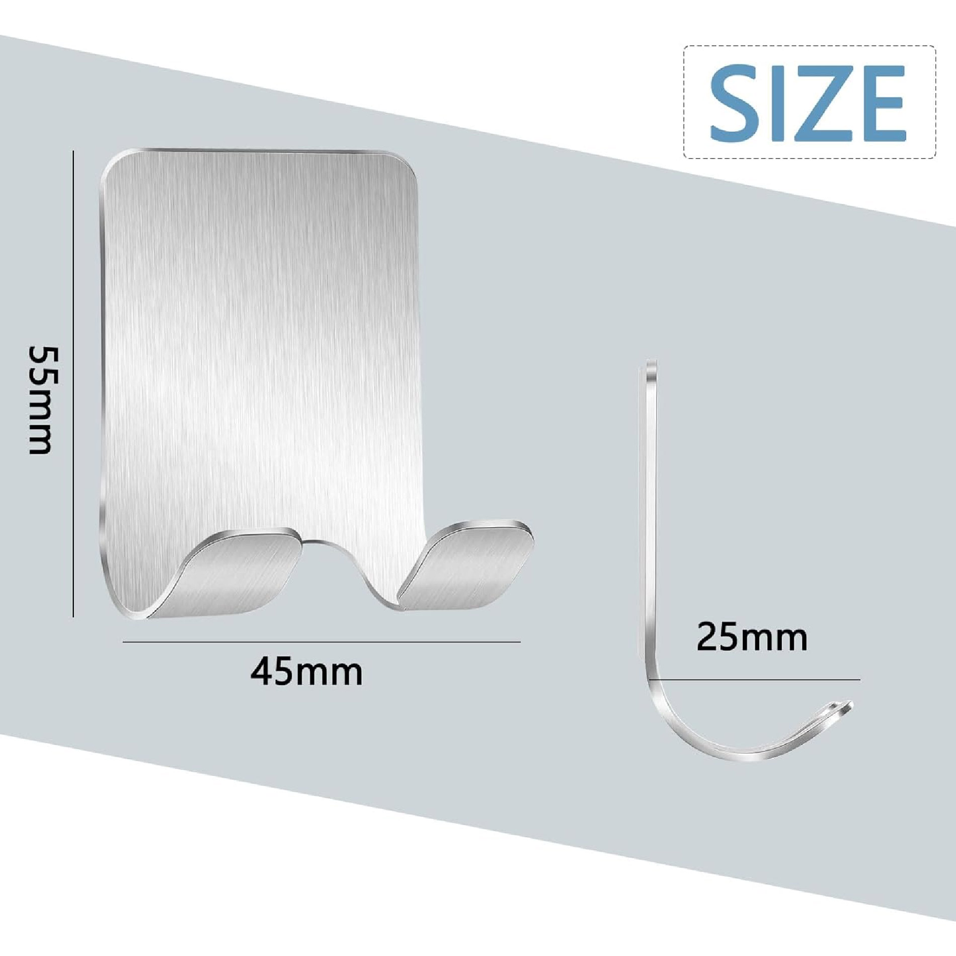 Set X3 Soportes Adhesivo Afeitadora Baño