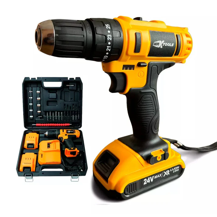 Taladro Percutor Inalámbrico 24V Zo
