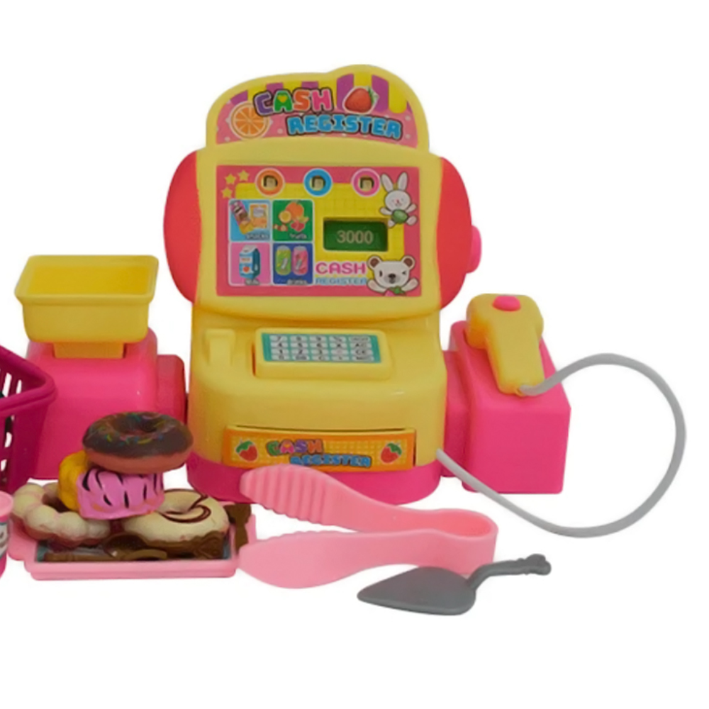 🛒 Mini Registradora Juguete Mercado Canasta - ¡Aprende Jugando! 3