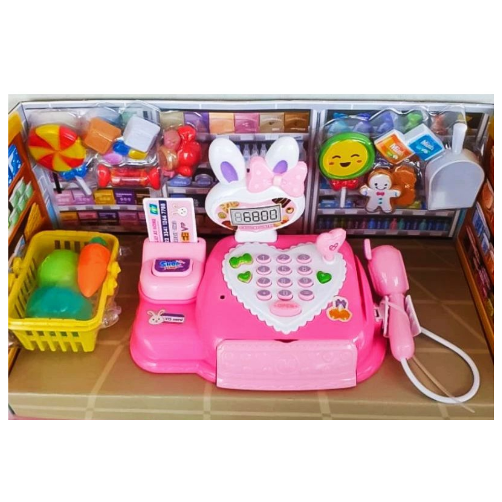 🛒 Mini Registradora Juguete Mercado Canasta - ¡Aprende Jugando! 2