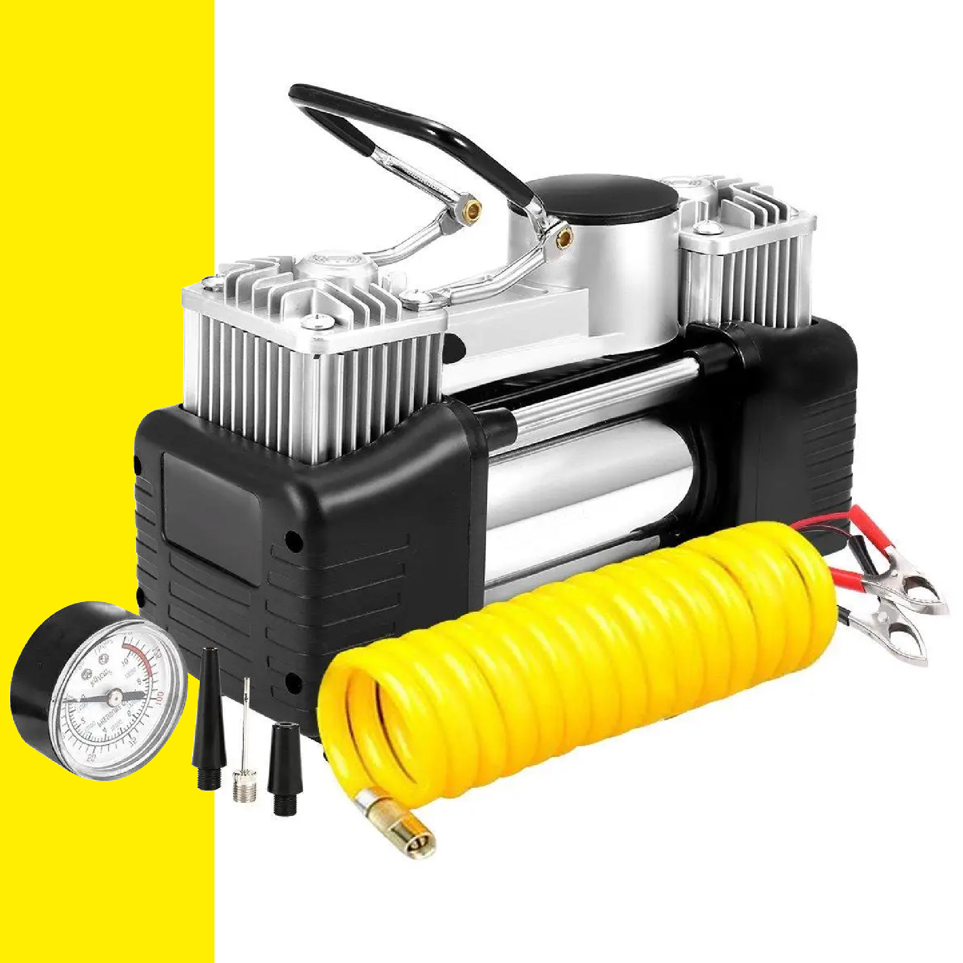 Miniatura 6 de Compresor de Aire Portátil 4en1 12V