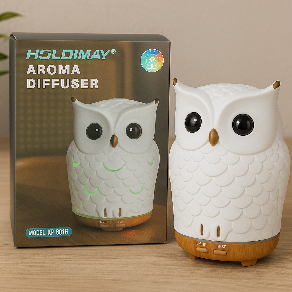 humidificador en forma de buho