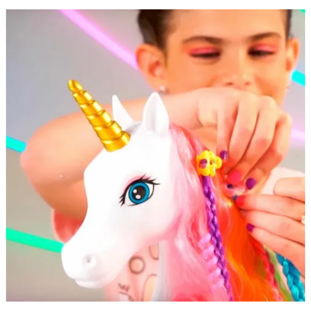 🌈 Pony Peinados Unicornio Arcoiris: ¡Desata la Creatividad de tu Pequeña! 🎀 2