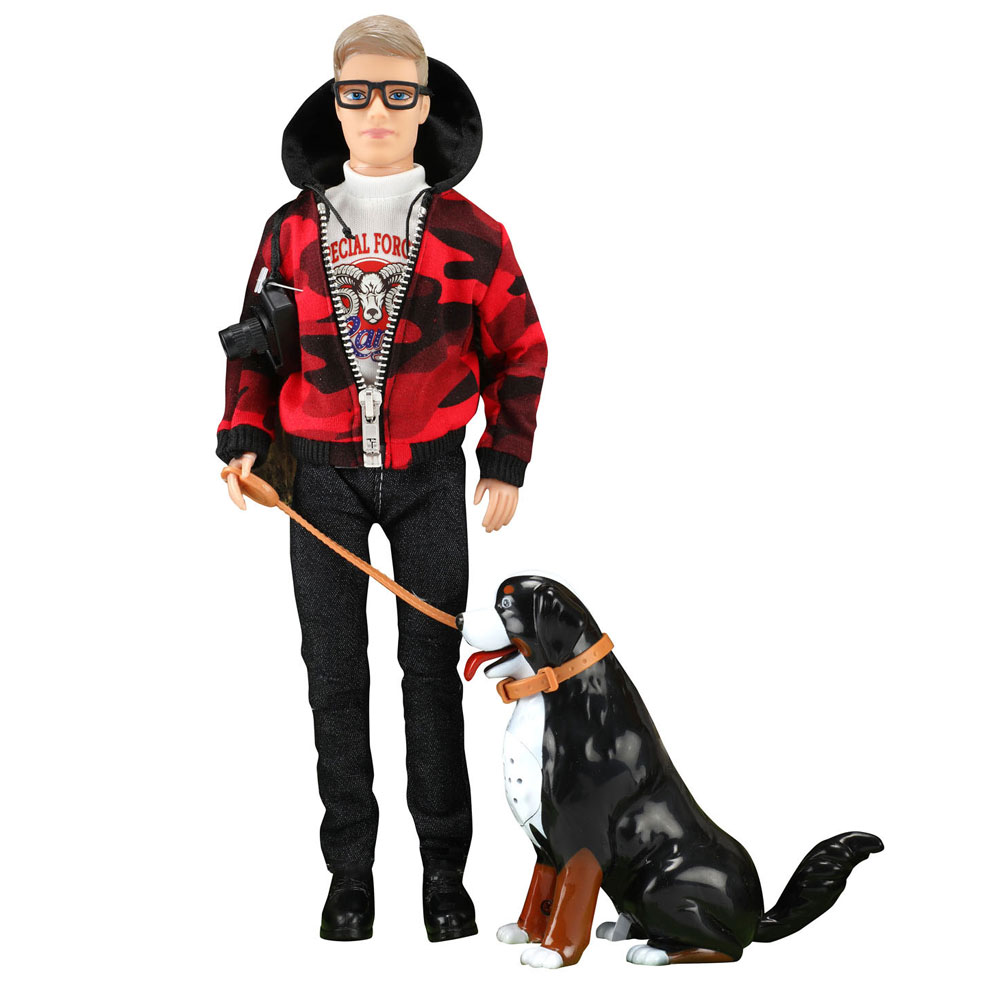 ¡Diviértete paseando a tu mascota! 🐕🦺 Muñeco Hombre Pasea Perro Mascota Acceso 4