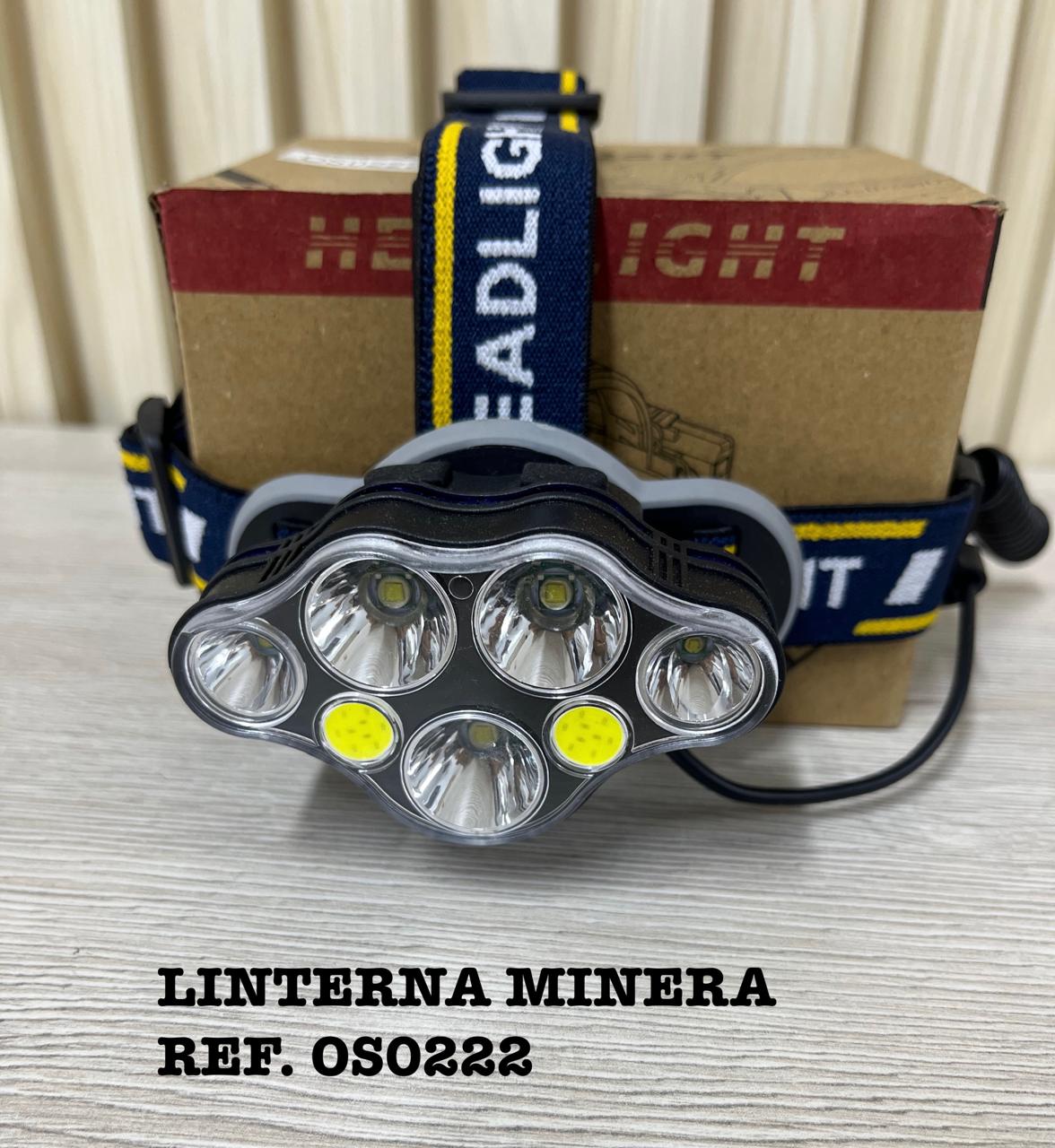 Miniatura 4 de LINTERNA MINERA 7 BOMBILLOS