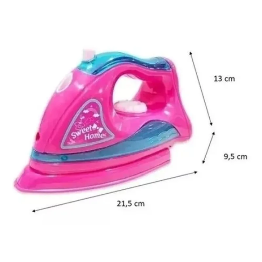 Mini Plancha Ropa Agua Vapor Juguete Chi 🌈 - ¡Diversión y aprendizaje en cada planchado! 2
