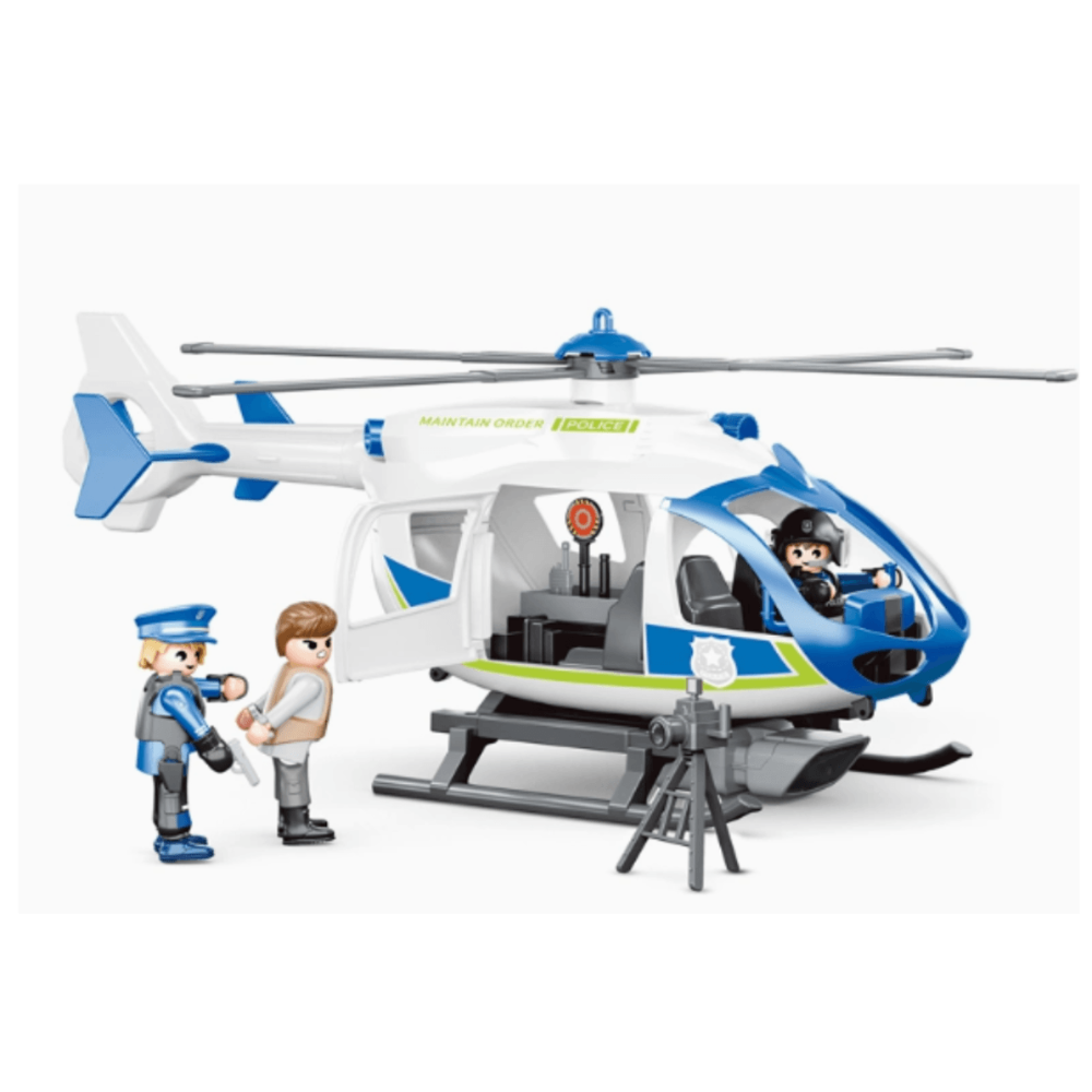 🚁 Helicóptero Policía Infantil - ¡Aventuras en el aire! 👮♂️