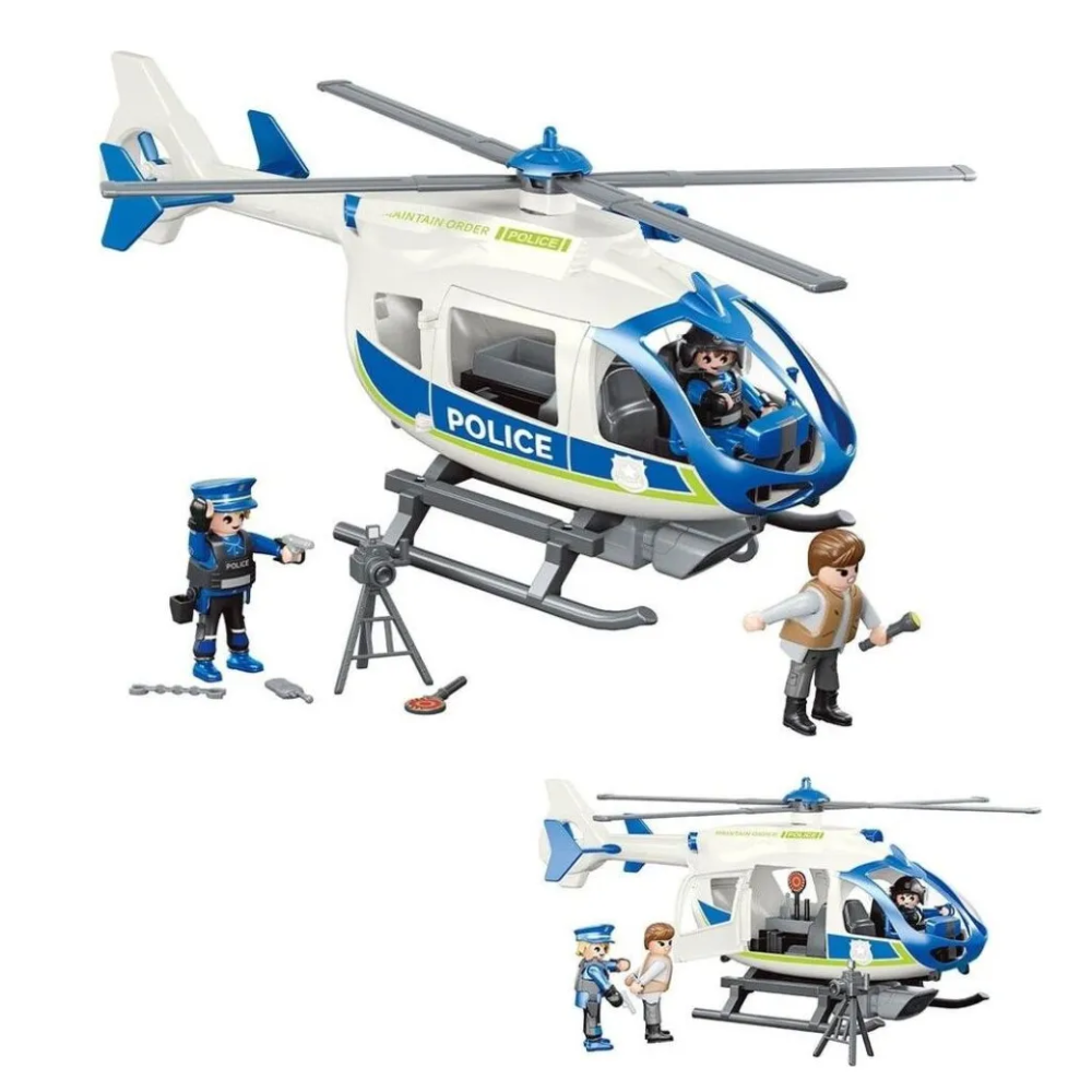 🚁 Helicóptero Policía Infantil - ¡Aventuras en el aire! 👮♂️ 2