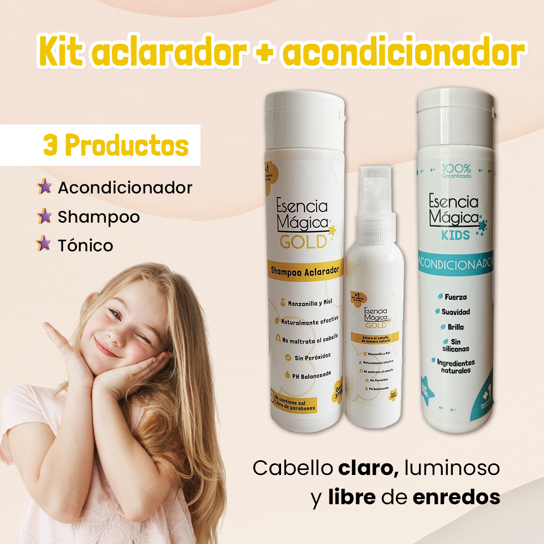 Kit aclarador + acondicionador EsenciaM