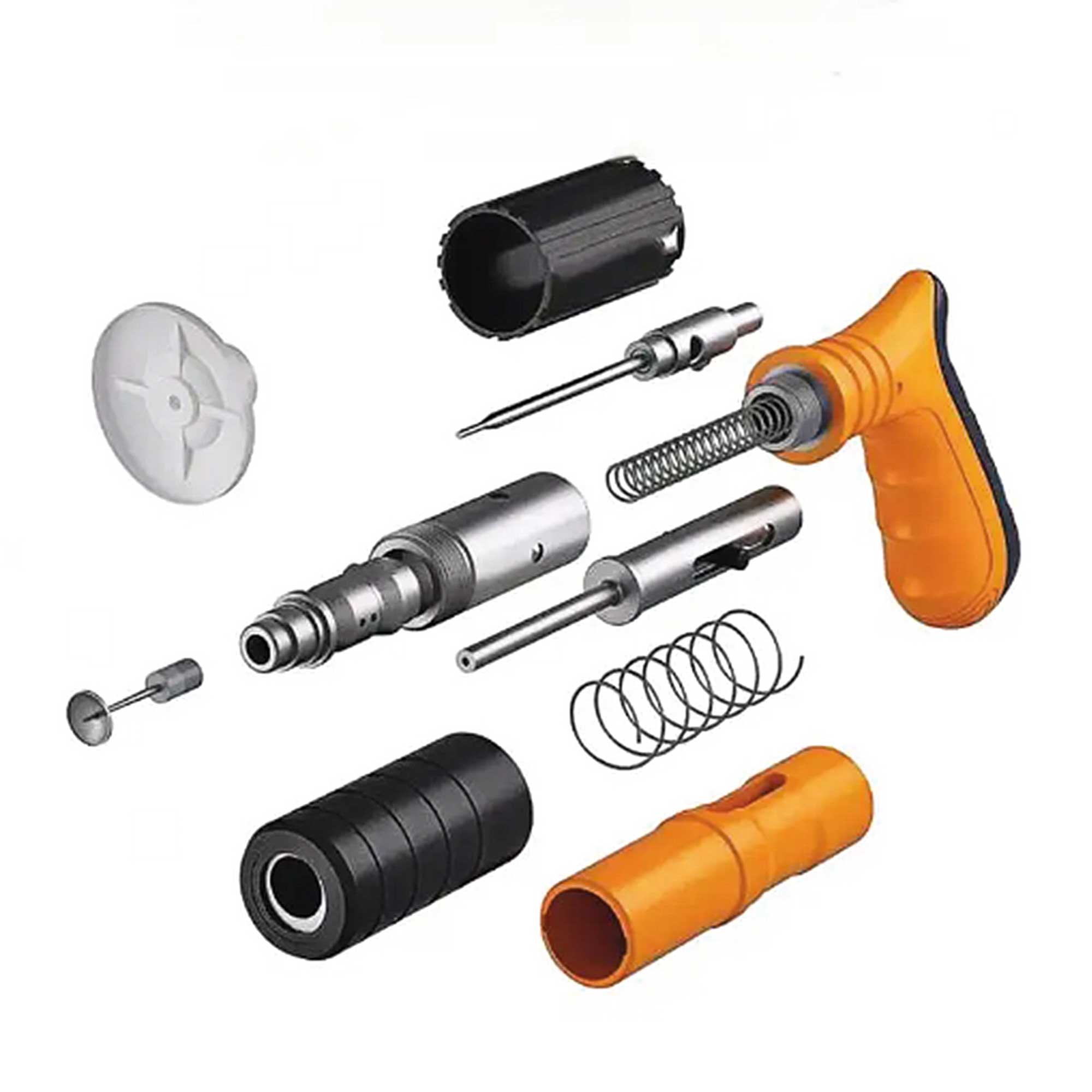 Miniatura 8 de Pistola de clavos + Mini Linterna Llaver