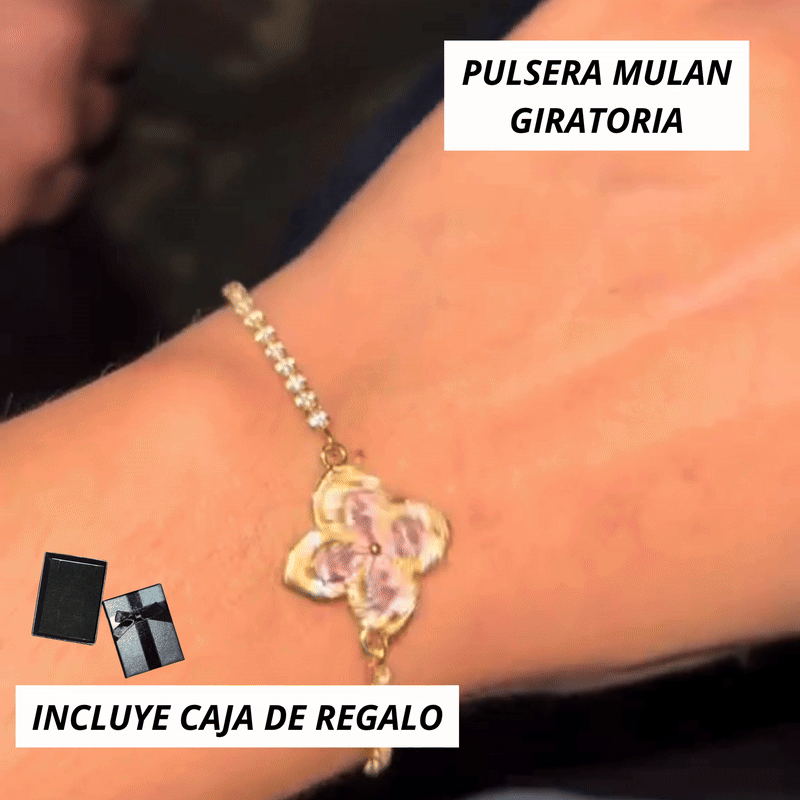Pulsera Mulan+ CAJAREGALO+TARJETA