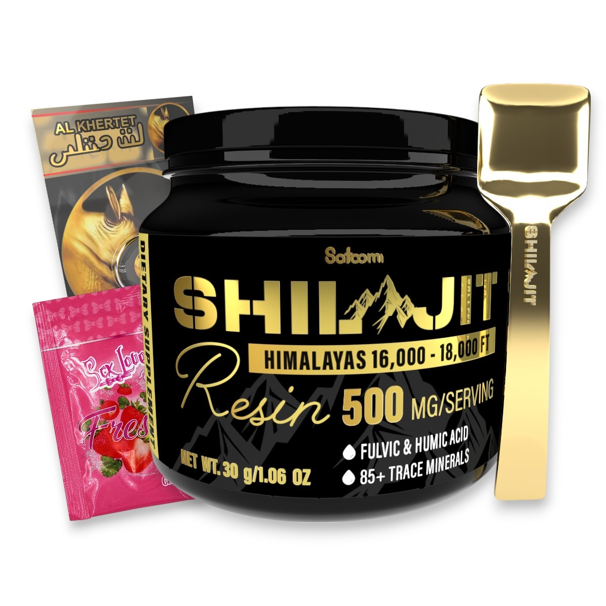 SHILAJIT SATOOMI ORIGINAL + Rhino 5g