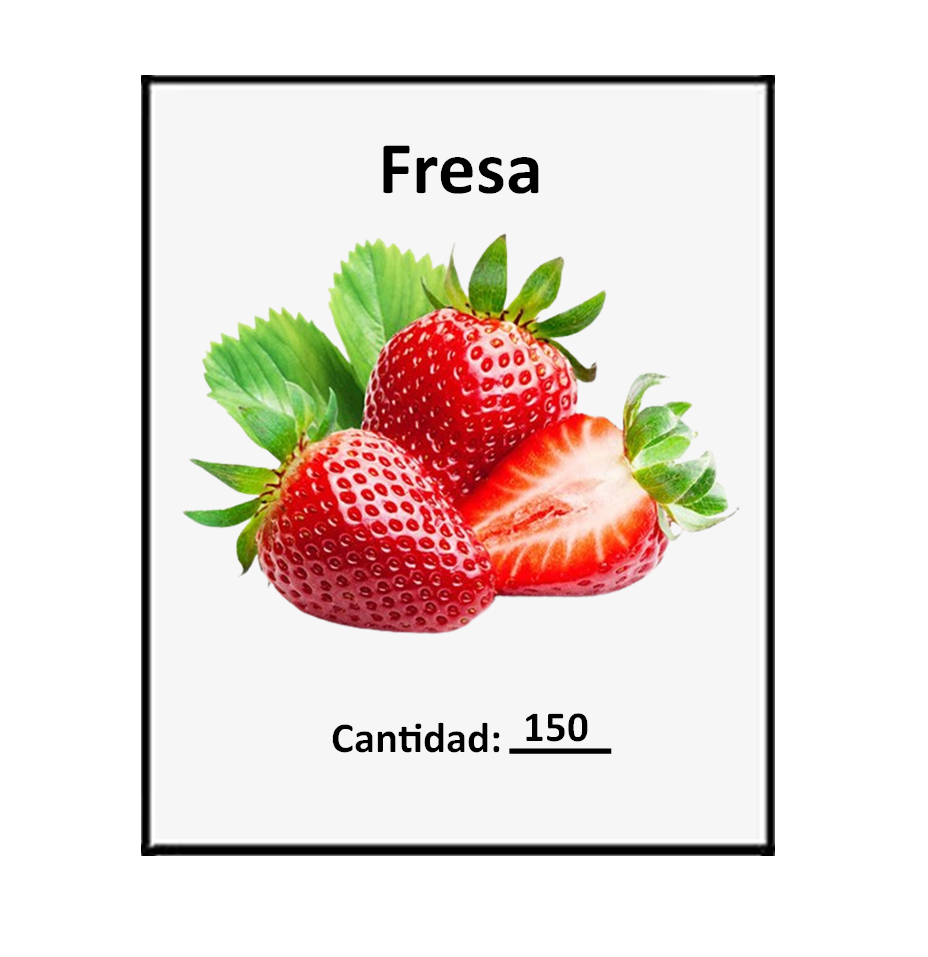 Semillas de Fresa