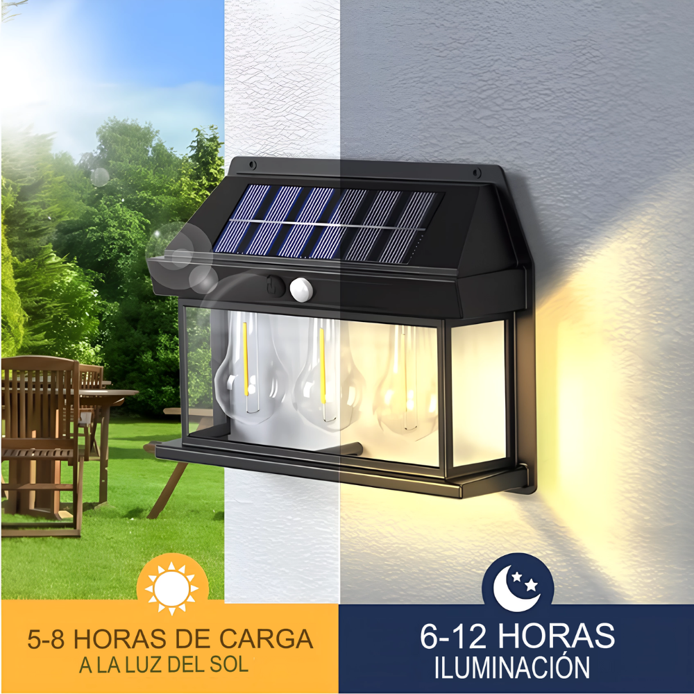 Miniatura 5 de Lampara Solar De Pared Exteriores BK-888