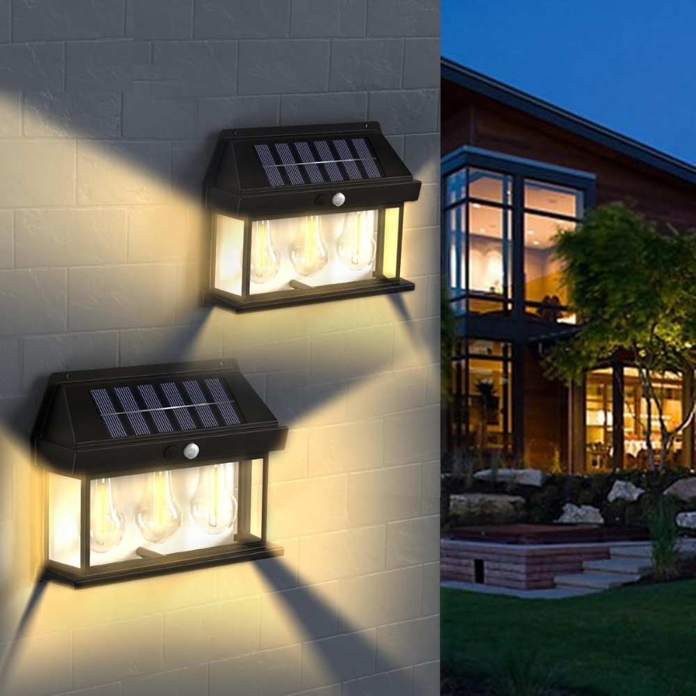 Miniatura 2 de Lampara Solar De Pared Exteriores BK-888