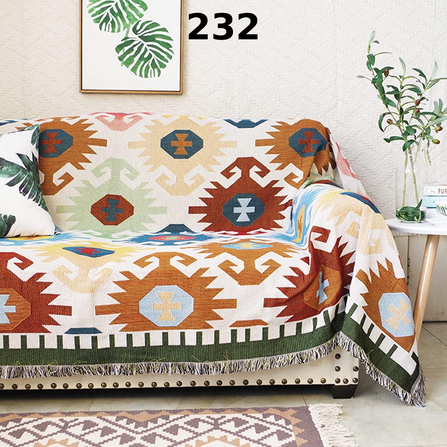 Manta clasica para sofa