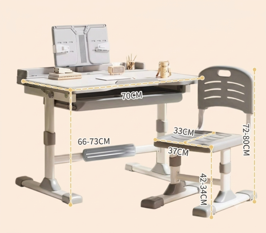 Escritorio Infantil Ajustable Con Silla
