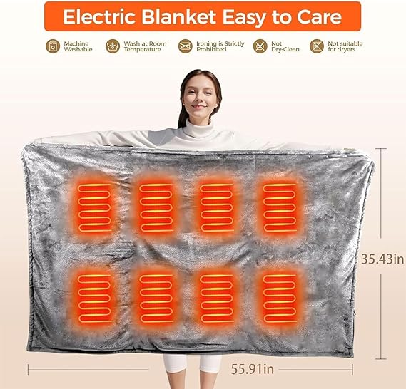 Miniatura 3 de Manta Eléctrica USB, Manta Térmica Cobij