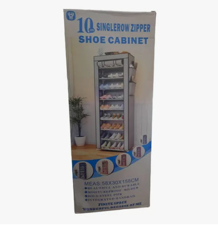 Miniatura 2 de Zapatero Tela Diseño Torre 10 Niveles