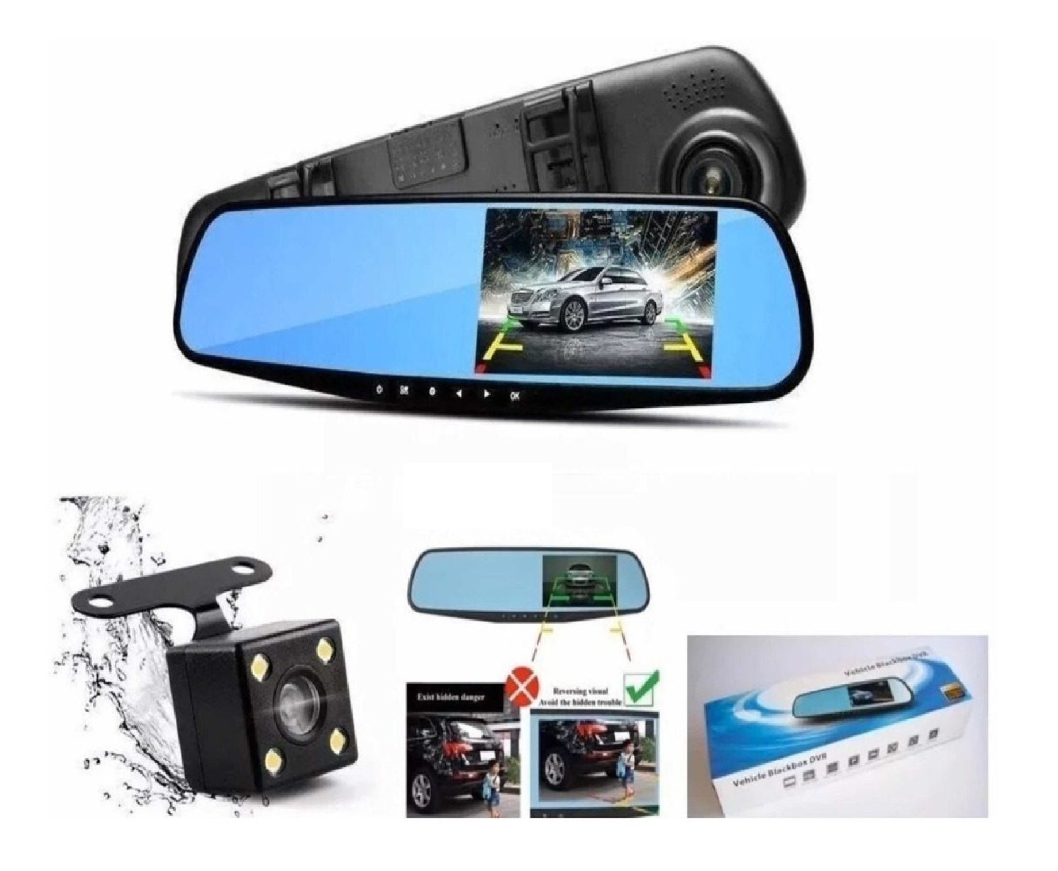 Miniatura 2 de Retrovisor Doble Camara