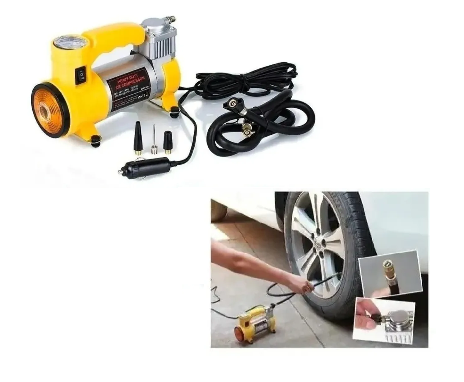 Comprensor Portatil Auto