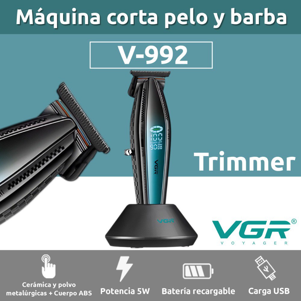 Miniatura 2 de Maquina Patillera Afeitadora  Vgr V-992