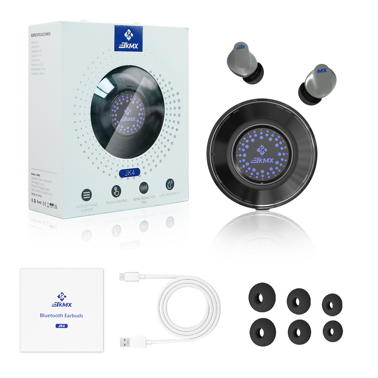 Miniatura 3 de Audifonos JKMX Cybersonic JK4