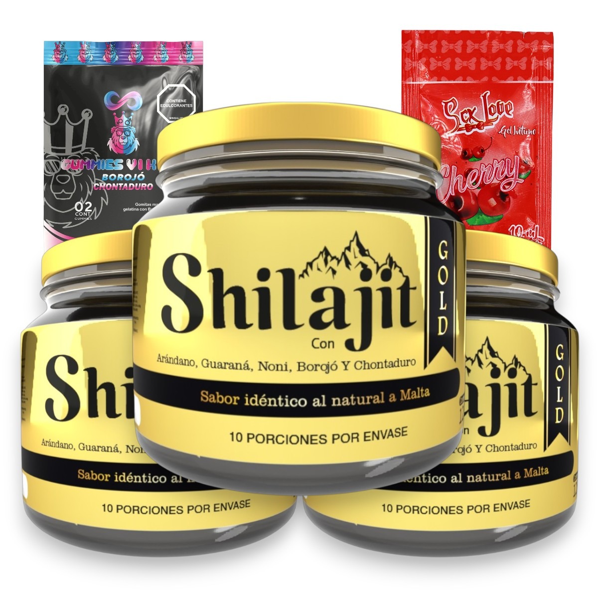 Promo shilajit GOLD x3 con obsequios