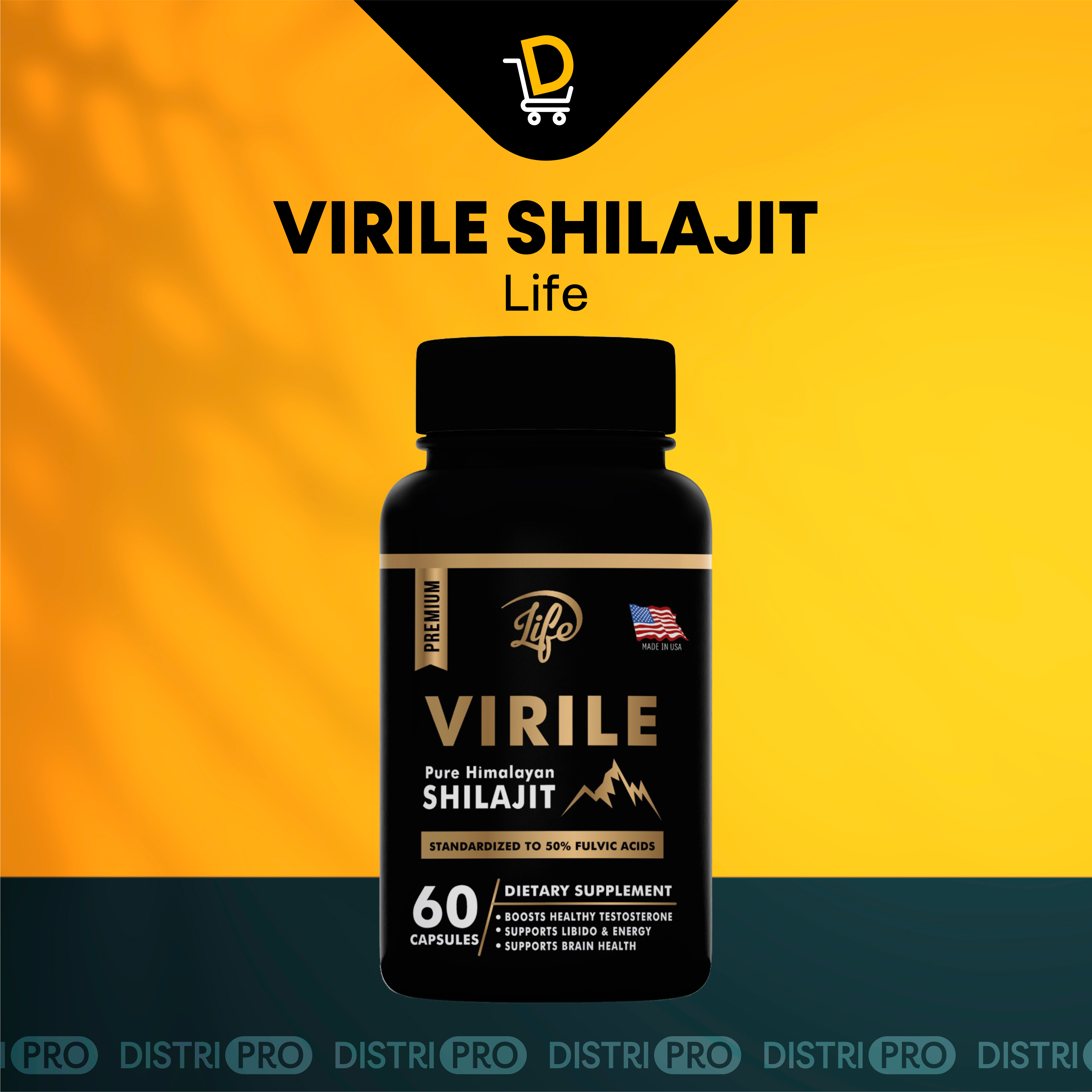 VIRILE Shilajit x 60 caps