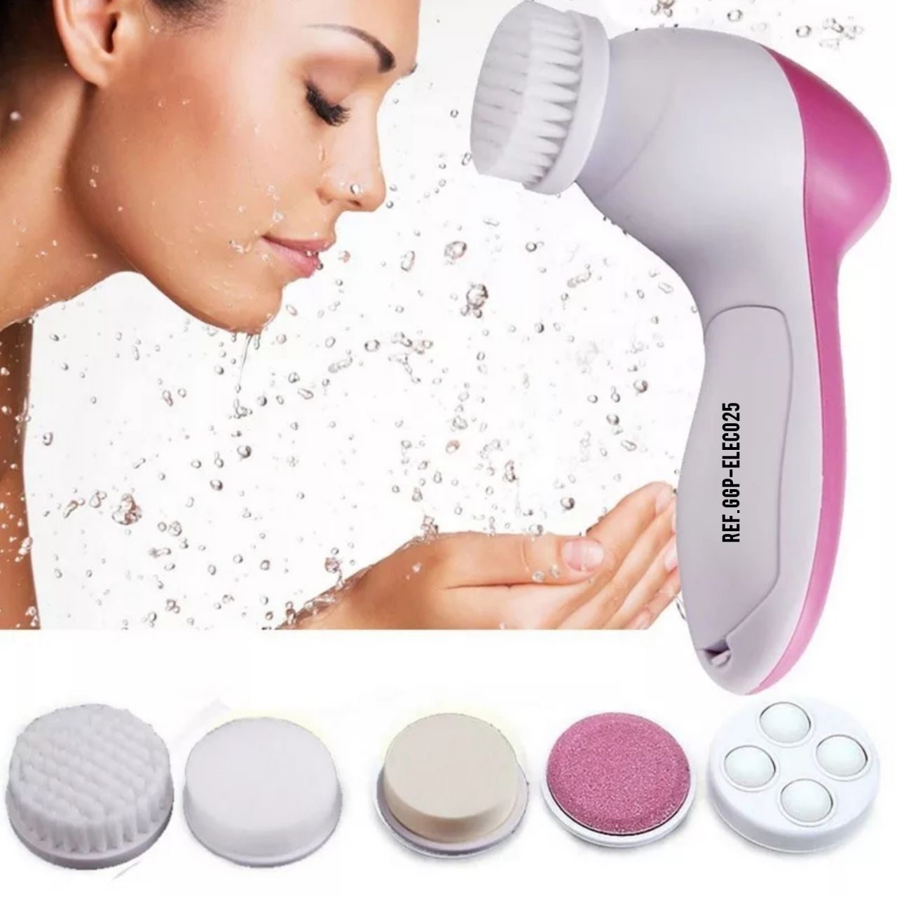 Miniatura 2 de CEPILLO FACIAL 5 EN 1+Protector de pesta