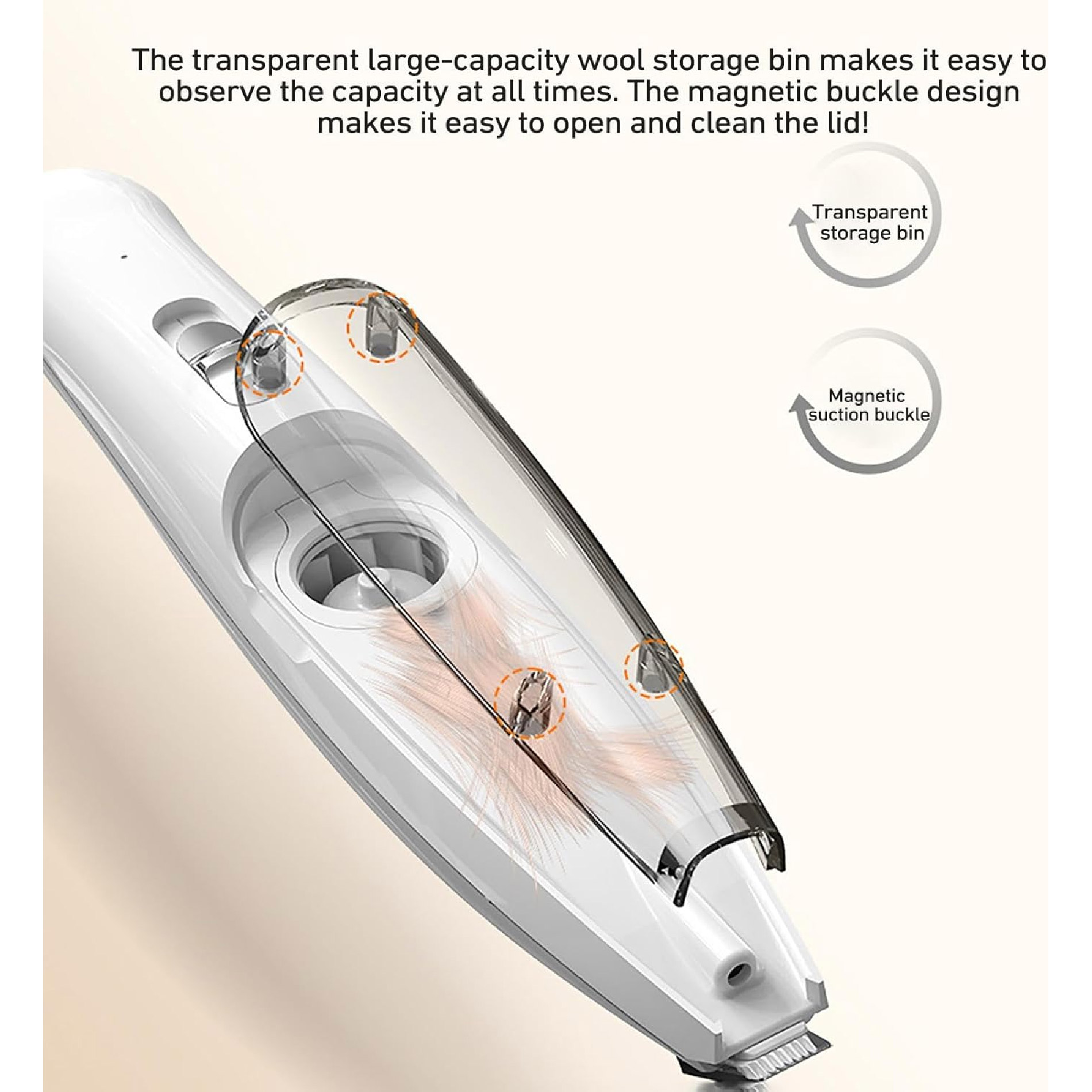 Cortadora Pelo Mascotas Con Aspiradora