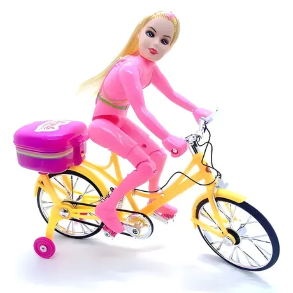 🚴‍♀️ Mini Bicicleta para Muñecas - ¡Diversión Ciclista para tus Pequeñas! 🎉