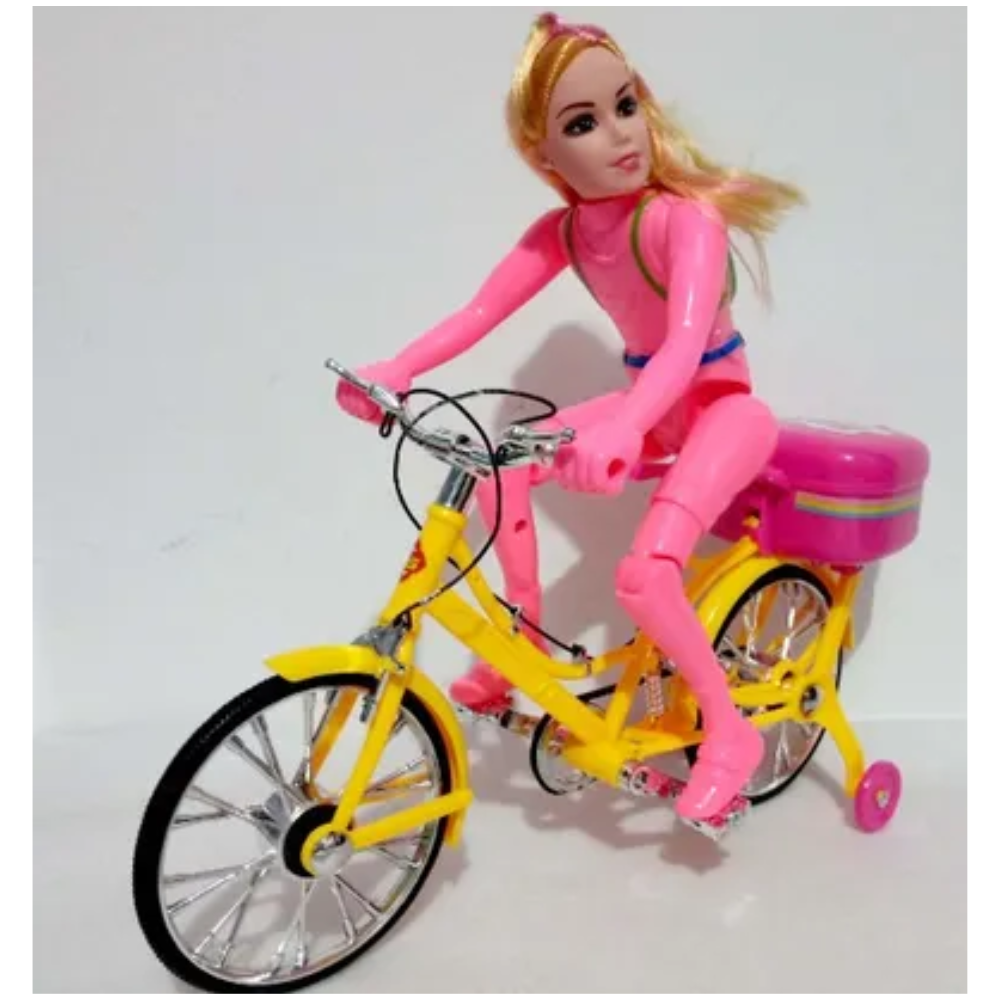 🚴‍♀️ Mini Bicicleta para Muñecas - ¡Diversión Ciclista para tus Pequeñas! 🎉 3