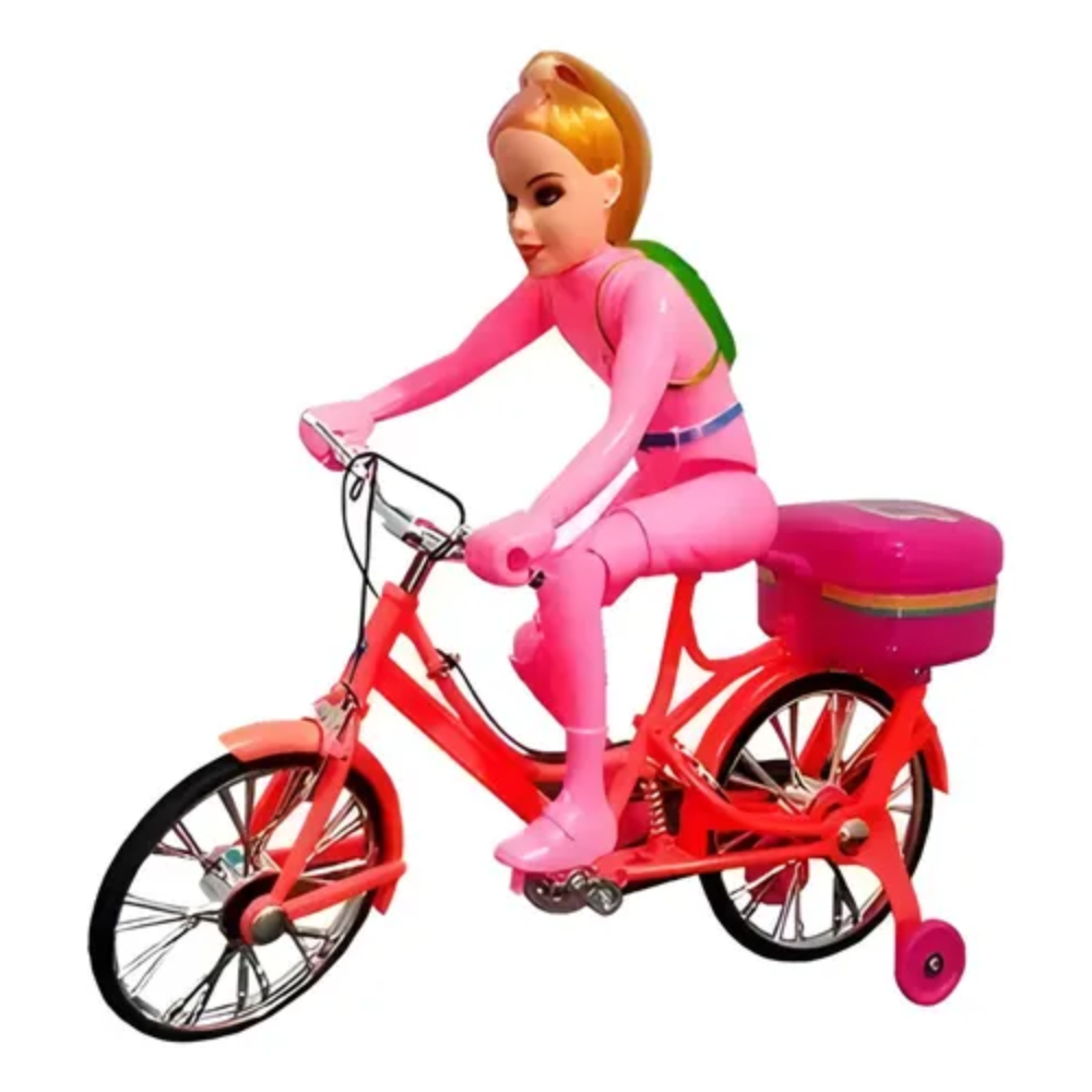 🚴‍♀️ Mini Bicicleta para Muñecas - ¡Diversión Ciclista para tus Pequeñas! 🎉 4