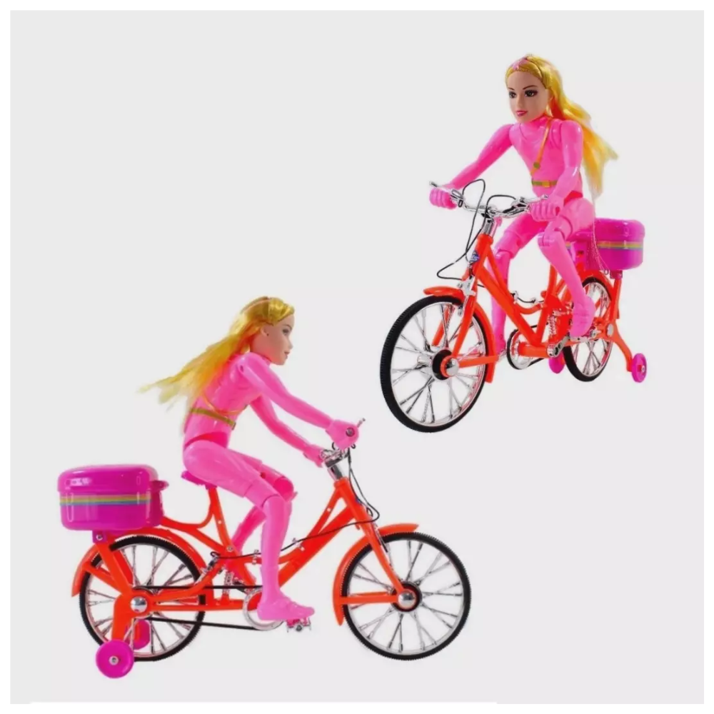 🚴‍♀️ Mini Bicicleta para Muñecas - ¡Diversión Ciclista para tus Pequeñas! 🎉 2