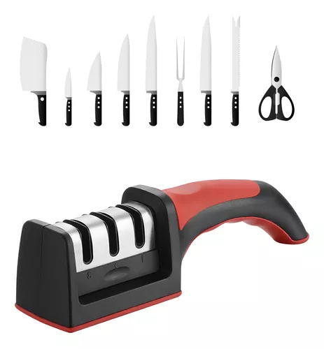 Miniatura 4 de combo tabla pegable+cuchilllos +afilador