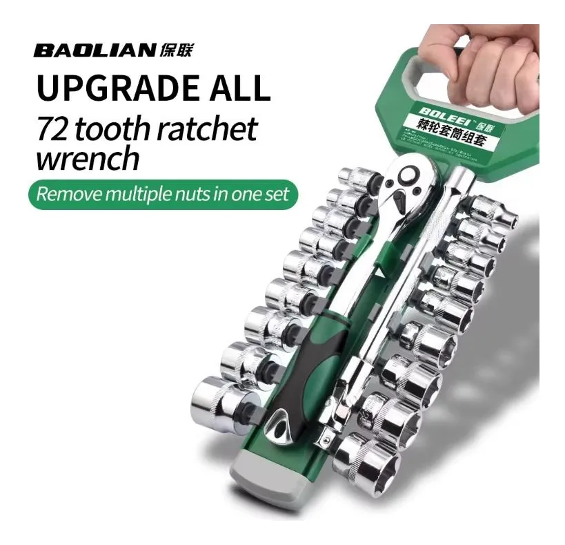 SET DE HERRAMIENTA COPAS Y RATCHET