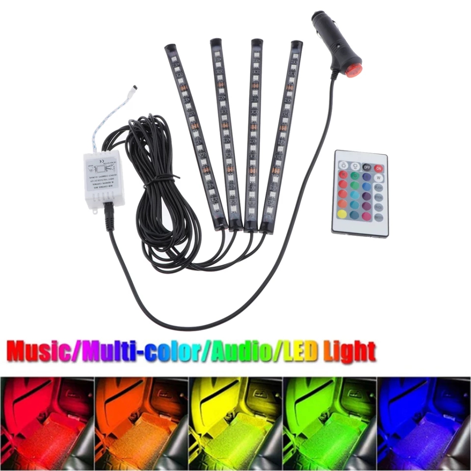 Miniatura 2 de Luz Led RGB para carro