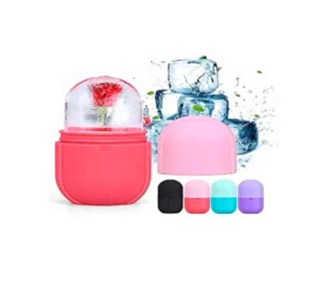 Molde Silicona Hielo Facial - COLOR: ROSADO